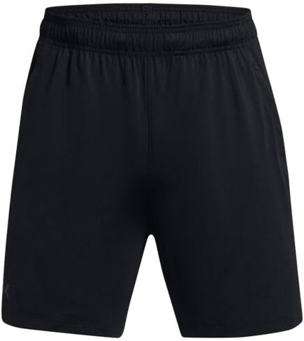 Under Armour Mens Tech Vent 6-Inch Shorts - Ultra-Breathable LG Black-Black in Saudi Arabia