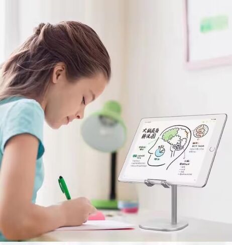 حامل حامل الهاتف الخليوي لجميع الهواتف الذكية و iPhone 16Pro Max Androids tablet قابلة للتعديل مثالية للمراهقين للأطفال البالغين المراهقين Flexi Alegant Phone Stand Phow Hight Pink in Kuwait