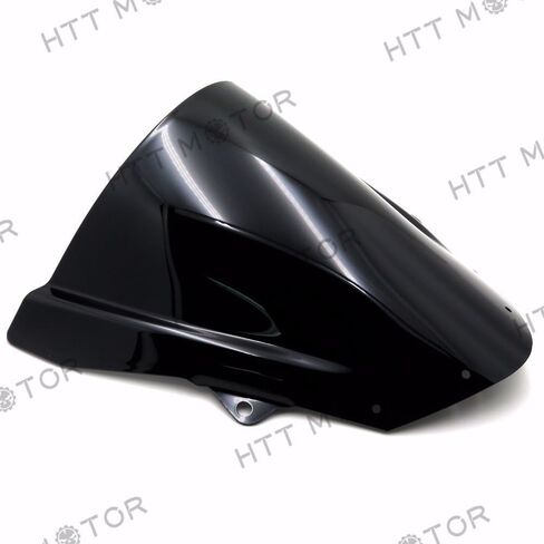 XKMT- Clear Double Bubble Windshield For ZX6R/ZX-6R 09-14 /ZX-10R 2008-2010 [P/N: XKMT-CFP-1199-3-CL] in Saudi Arabia