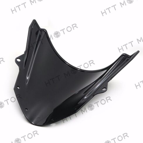 XKMT- Clear Double Bubble Windshield For ZX6R/ZX-6R 09-14 /ZX-10R 2008-2010 [P/N: XKMT-CFP-1199-3-CL] in Saudi Arabia