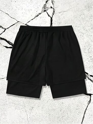 Psalms 91 Christian Short, Psalms 91 Christ Jesus Men Workout 2 in 1 Short in Kuwait