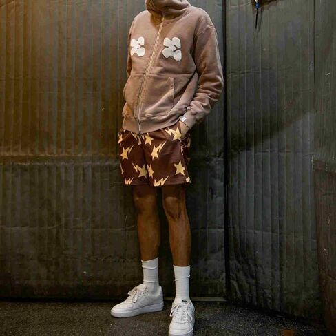 شورتات كرة السلة للرجال يطبع شبكة رسومية تنفس تشغيل شورتات رياضية سريعة الجفاف للرياضة in Kuwait