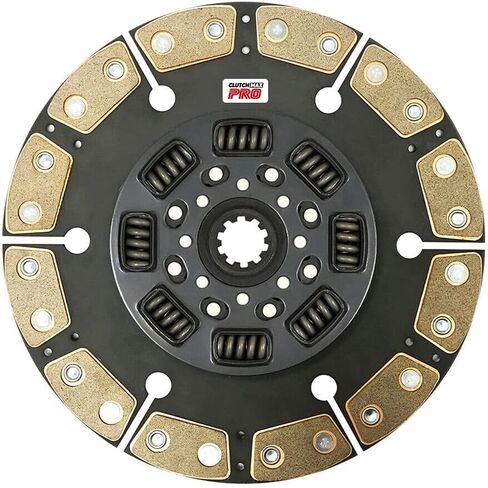 Clutchmaxpro 13 "Performance Stage 4 Clutch Kit مع دولاب الموازنة مع شوكة متوافقة مع 1994-2003 RAM 2500 RAM 3500 5.9L 6Cyl Cummins Turbo Diesel NV4500 5 سرعات (CP05192HDCFW-CF135-ST4) in Kuwait