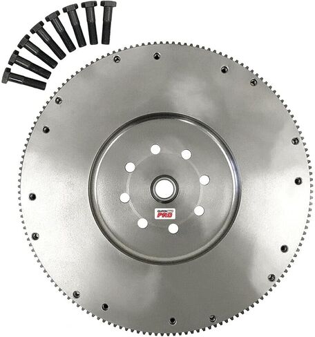 Clutchmaxpro 13 "Performance Stage 4 Clutch Kit مع دولاب الموازنة مع شوكة متوافقة مع 1994-2003 RAM 2500 RAM 3500 5.9L 6Cyl Cummins Turbo Diesel NV4500 5 سرعات (CP05192HDCFW-CF135-ST4) in Kuwait