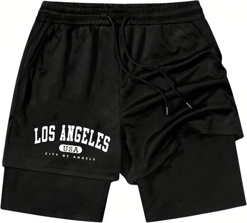 Psalms 91 Christian Short, Psalms 91 Christ Jesus Men Workout 2 in 1 Short in Saudi Arabia