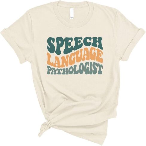 Groovy Speech Language Pathologist Shirt Unisex in Saudi Arabia