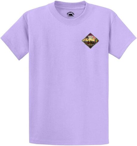 Joes Surf Shop Men 3 Bears on a Beach Logo Tees ثقيلة الوزن in Kuwait