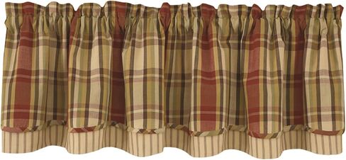Park Designs Heartfelt Lined Layer Valance, 72 x 16" (329-471) in Saudi Arabia