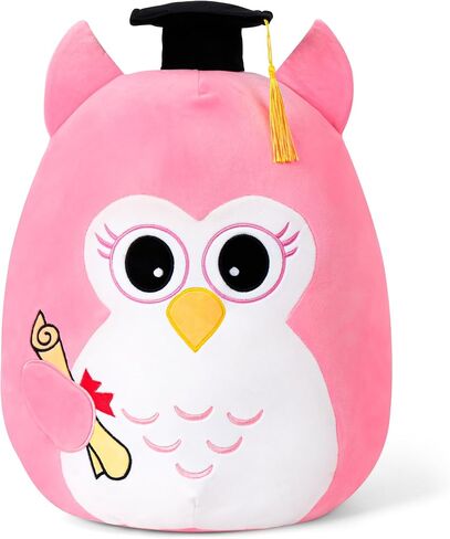 Graduation Stuffed Animal 18 Inch - Highland Cow Plush with Cap (Class of 2025) - Cute Graduation Gift for Kindergarten, Elementary & High School in Kuwait