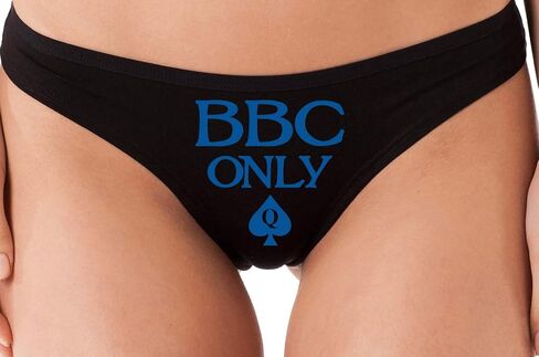 Knaughty Knickers BBC فقط ملكة البستوني من أجل سراويل داخلية كبيرة للديك الأسود in Kuwait