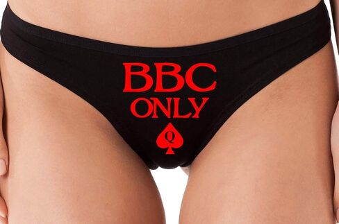 Knaughty Knickers BBC فقط ملكة البستوني من أجل سراويل داخلية كبيرة للديك الأسود in Kuwait