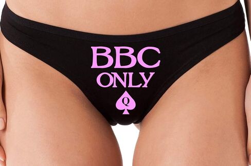 Knaughty Knickers BBC فقط ملكة البستوني من أجل سراويل داخلية كبيرة للديك الأسود in Kuwait