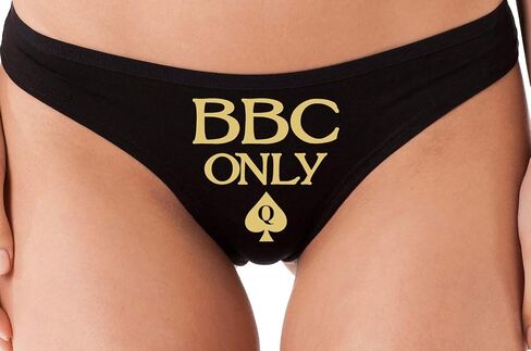 Knaughty Knickers BBC فقط ملكة البستوني من أجل سراويل داخلية كبيرة للديك الأسود in Kuwait