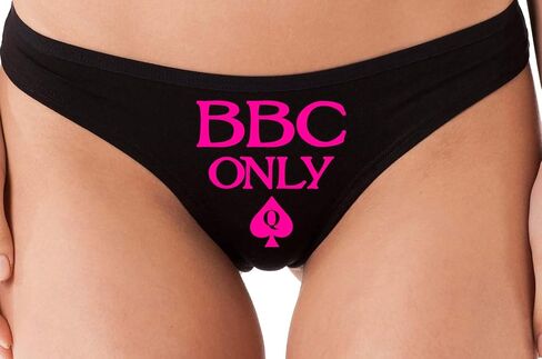 Knaughty Knickers BBC فقط ملكة البستوني من أجل سراويل داخلية كبيرة للديك الأسود in Kuwait