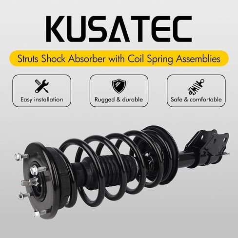 زوج Kusatec الأمامي الكامل Struts امتصاص الصدمات مناسبة لفورد Edge Lincoln MKX 2007 2008 2008 2010 ، 172889 172888 الدعامات اليسرى/اليمنى مع مجموعات الربيع لفائف in Saudi Arabia