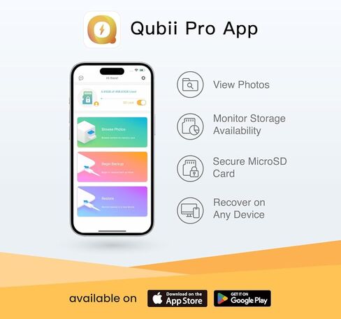 Maktar Qubii Ex - USB -C يناسب محرك أقراص فلاش iPad للهاتف الذكي Android iPhone Flash Drive iPhone Photo Backup Storage مع تطبيق منظم الملفات - الأزرق مع 256 جيجابايت in Kuwait