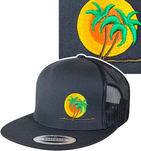 The Cledus - Palm Classic 6006 Snapback Trucker Baseball Hat in Saudi Arabia