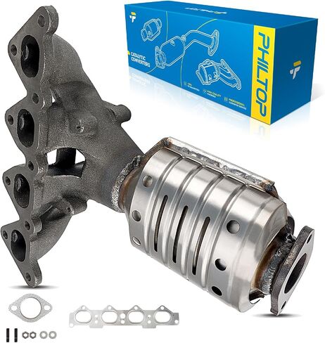محول حفاز عالية التدفق Philtop يناسب 2004-2012 Elantra 2.0L ， 2007-2008 Tiburon 2.0L ， 2004-2011 Soul/ Spectra/ Spectra5 2.0L Direct-Fit Direct-Fit Stainless Steel Convalter OE 16472 in Saudi Arabia