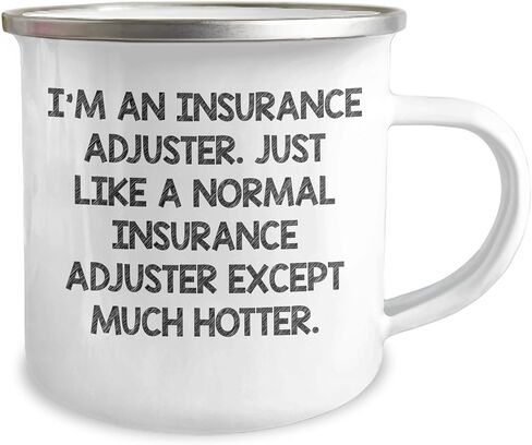Insurance Adjuster Camping Mug: Unique Gifts from Friends for Christmas in Saudi Arabia