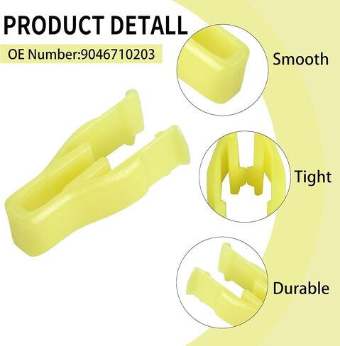 30pcs Switch Bezel Clip, Interior Trim Console Dash Panel Switch Bezel Door Side Trunk Plastic Retainer Fitting Fastener Clip Fit for Toyota for Lexus for Scion and More Cars 90467-10203 (30-Pack) in Saudi Arabia
