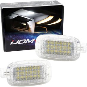 iJDMTOY Aqua Ice Blue LED Side Door Courtesy Lamp Compatible With Mercedes-Benz C E S R G ML CL SL GL GLK Class, OEM Replacement as Footwell, Vanity Mirror, Trunk or Glovebox Lights in Kuwait