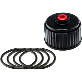 VP Racing Fuels 3042 Utility Jug Cap (1 Pack) and 3043B Replacement O-Ring (4 Pack) - Fits VP Racing Fuels Utility Jugs, Motorsport and Sportsman Containers in Saudi Arabia