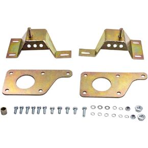 MaxPeedingRods محرك محول محول لوحات محرك الصلبة لفورد موستانج 1979-2004 W/4.8L 5.3L 6.0L ل LSX LS1 LS2 LS3 LS6 LS7 LS9 G-M كتل in Saudi Arabia