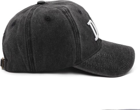 Mom and Dad Hats Set of 2 Pcs Adjustable Cotton Washed 3D Embroidered Baseball Caps Gift for Parents Couples in Kuwait