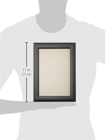 Craig Frames 1WB3BK 24 by 32-Inch Picture Frame, Smooth Wrap Finish, 1-Inch Wide, Black in Saudi Arabia