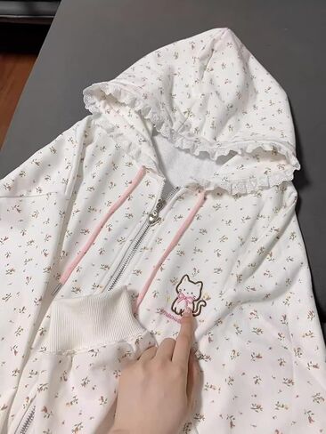y2k cutecore kawaii hoodie لطيف القط coquett in Kuwait