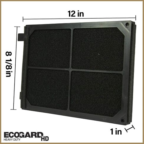 ECOGARD XC10612HD FREMIUM HUSTER DIRCHT TRACK CABAN FITS FITS 2008-2017 PETERBILT 389 ، 2007-2016 386 ، 2005-2010 335 ، 2003-2007 379 ، 2007-2010 340 ، 2003-2007 385 ، 2005-2007 357 in Kuwait