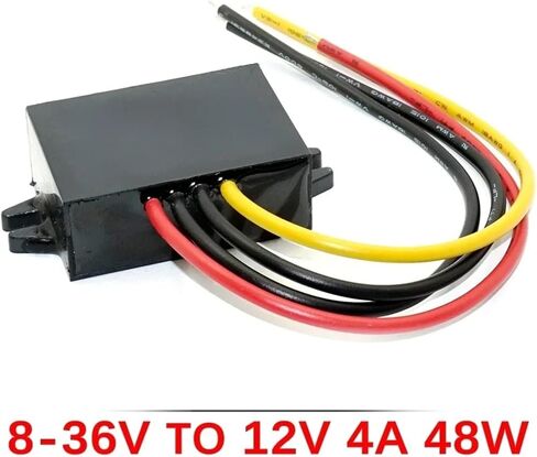 1pcs 8-40V/36V to 12V 30A 25A 20A 15A 10A 6A 4A 3A DC DC Power Converter Automatic Buck-Boost 12V Voltage Power Supply(8-40V to 12V 3A) in Saudi Arabia