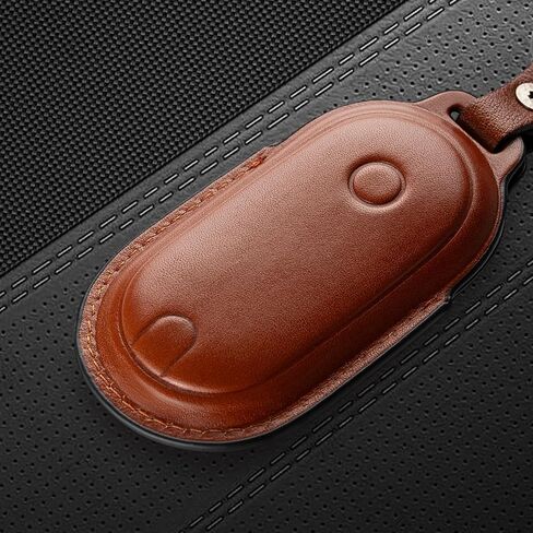 Mercedes Benz Key Fob Cover Leather car Key Case Holder Protector 2023 2024 2025 accessories in Kuwait