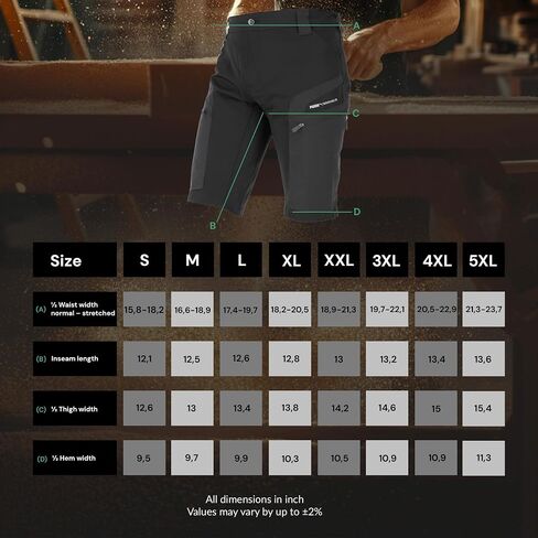 Puma Workwear Pro One Men's Tactical Cargo Shorts ، و DAENTING 4-Way Estrity Estilit in Kuwait