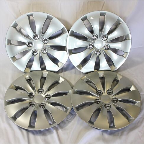مجموعة من أربعة أغلفة لعجلة Hubcap Silver 16 "Honda Accord 2008-2012 (Push-On) in Kuwait
