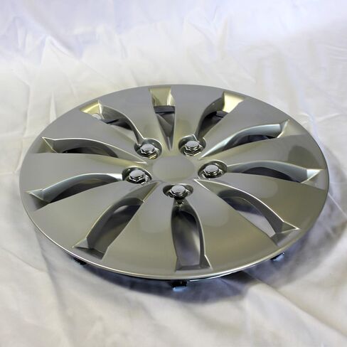 مجموعة من أربعة أغلفة لعجلة Hubcap Silver 16 "Honda Accord 2008-2012 (Push-On) in Kuwait
