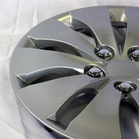 مجموعة من أربعة أغلفة لعجلة Hubcap Silver 16 "Honda Accord 2008-2012 (Push-On) in Kuwait