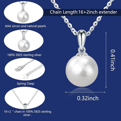 pearl necklaces Gifts for Women gift for wife couples present for Girlfriend present Anniversary Birthday day Gifts on Christmas Day Mothers Day Gift in Saudi Arabia