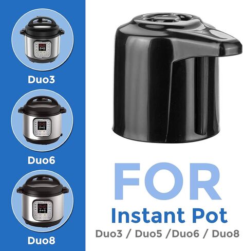 مقبض تحرير البخار صمام البخار للوعاء الفوري Duo Nova، Duo Gourmet 6 qt، DUO CRISP AF 8، Ultra 3، 6، 8 qt، Viva 6 Quart، ملحقات قطع غيار صمام طنجرة الضغط in Kuwait