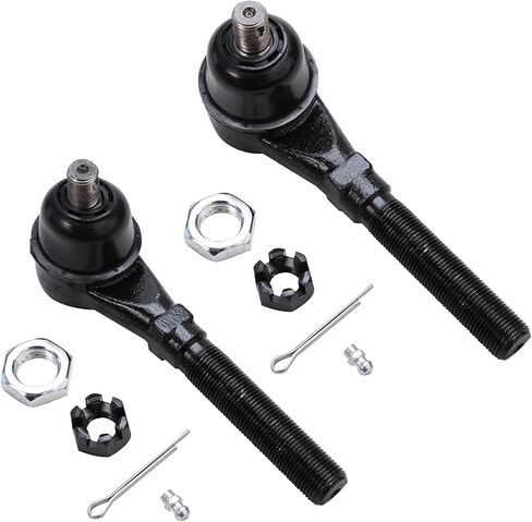 Detroit Axle-4WD Front Link Kit 10PC Ford F-150 F-250 Expedition Lincoln Navigator ، 2 ذراع التحكم العليا مع مفاصل الكرة 2 مفاصل الكرة السفلى 2 قضبان الترجيع 4 قضبان التعادل in Kuwait