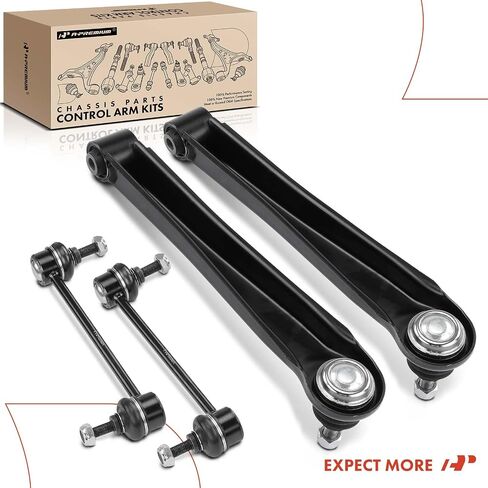 A-Premium Set of 4, Rear Lower Forward Control Arm, Sway Bar Link, Compatible with Hyundai Sonata 1999-2005, XG300 2001, XG350 2002-2005, Kia Optima 2001-2005 in Saudi Arabia