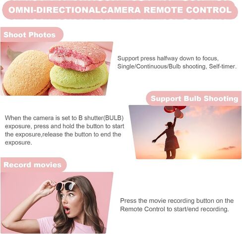 التحكم عن بُعد لكاميرا Canon ، إصدار مصراع لاسلكي قابل لإعادة الشحن مع شاشة OLED لـ Canon EOS RP ، EOS R ، R5 ، R6 ، M50 ، M50 II ، 6D Mark II ، 77d ، 850d ، 800d ، Rebel T7i ، T8i ، 90d ؛ يحل محل BR-E1 in Kuwait