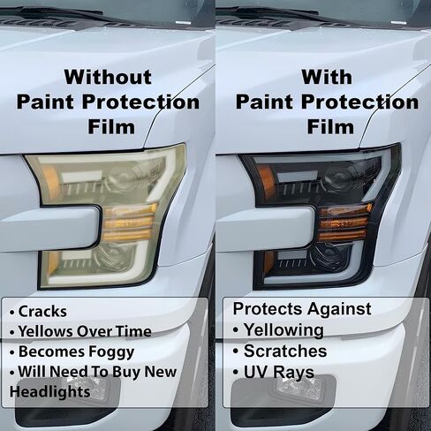 تصاميم Tech Bogar تصاميم الكامل المصابيح الأمامية Leillight Tint Tint متوافقة مع Kia Carnival 2025-2026 ، Dark Smoke in Kuwait