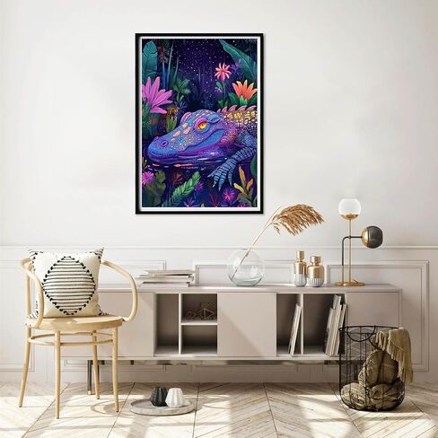 Yomiie 5D Letter Welcome Diamond Painting Kits for Adults, Paint with Diamonds Art Bouquets DIY Full Round Drill Kits, Embroidery Rhinestone Diamond Crystal Craft Canvas Home Wall Decor 30x40 cm in Saudi Arabia