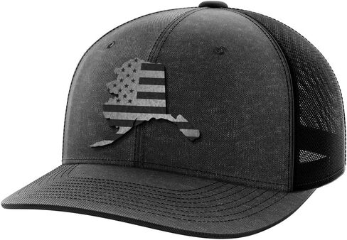 Alaska United Black Patch Hat in Kuwait