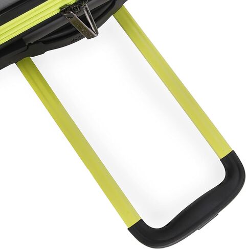 Hurley Suki Hardside Spinner Luggage ، رمادي فاتح/نيون ، 21 "Carry On in Saudi Arabia