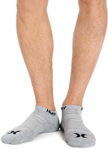 Hurley Men's 8 Pack Sport Cushioned Low Cut Socks in Saudi Arabia