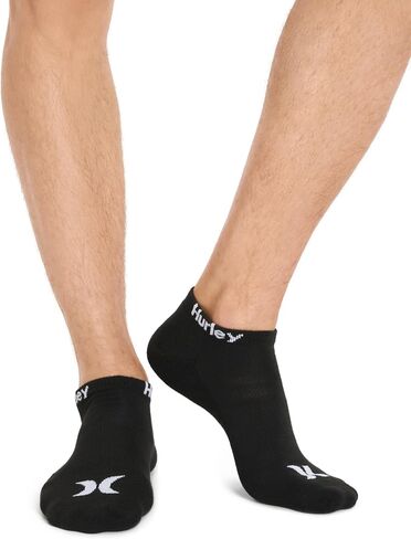 Hurley Men's 8 Pack Sport Cushioned Low Cut Socks in Saudi Arabia
