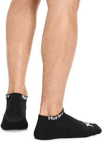 Hurley Men's 8 Pack Sport Cushioned Low Cut Socks in Saudi Arabia