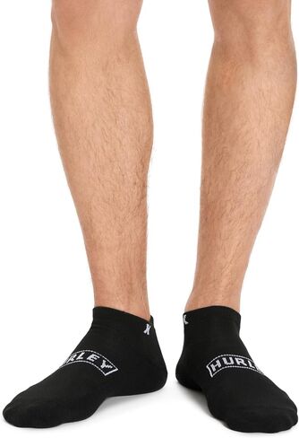 Hurley Men's 8 Pack Sport Cushioned Low Cut Socks in Kuwait